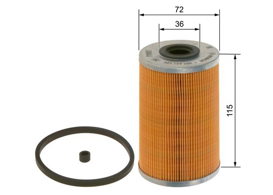 Filtru combustibil BOSCH 1 457 431 724 [2]