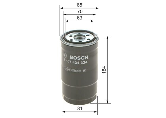 Filtru combustibil BOSCH 1 457 434 324 [5]