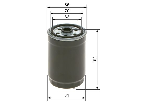 Filtru combustibil BOSCH 1 457 434 329 [5]