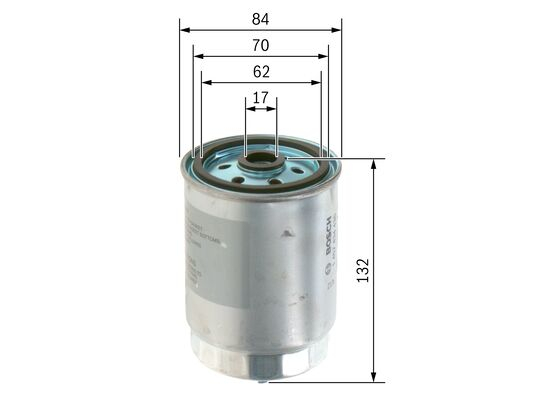 Filtru combustibil BOSCH 1 457 434 436 [2]