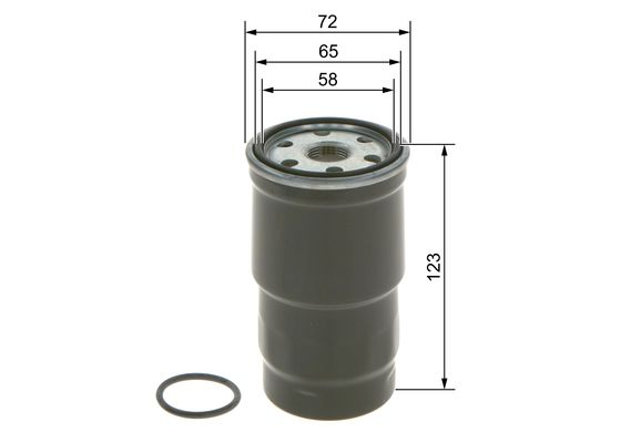 Filtru combustibil BOSCH 1 457 434 440 [2]