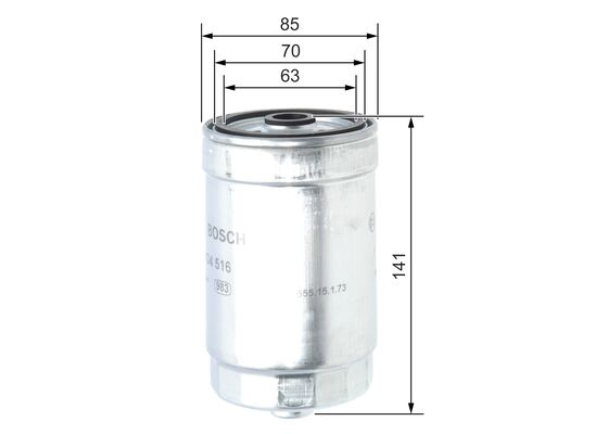 Filtru combustibil BOSCH 1 457 434 516 [5]