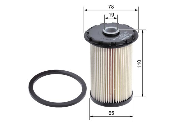 Filtru combustibil BOSCH F 026 402 007 [1]
