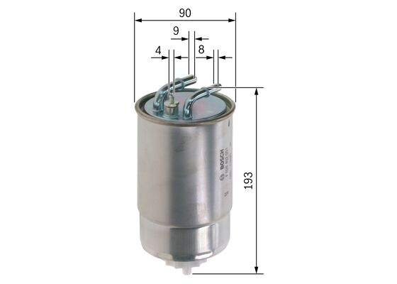 Filtru combustibil BOSCH F 026 402 051 [3]