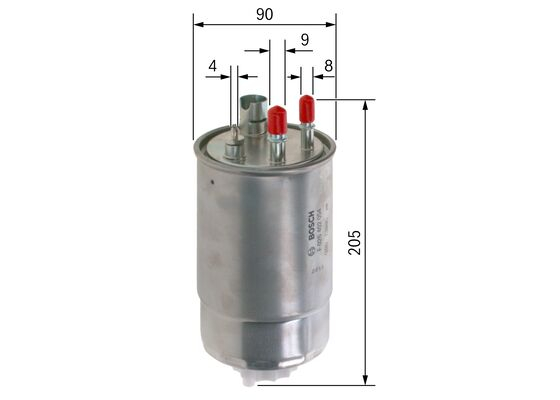 Filtru combustibil BOSCH F 026 402 054 [5]