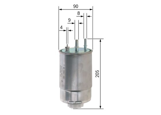 Filtru combustibil BOSCH F 026 402 076 [4]
