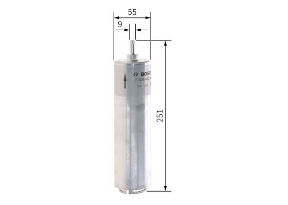 Filtru combustibil BOSCH F 026 402 085 [1]