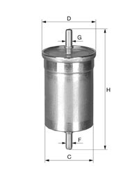 Filtru combustibil UNIFLUX XB76 [1]