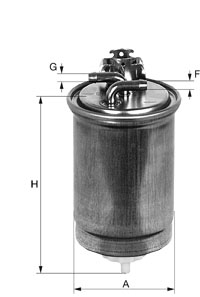 Filtru combustibil UNIFLUX XN202 [1]
