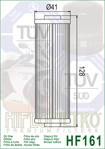 Filtru de ulei HIFLOFILTRO HF161 [2]