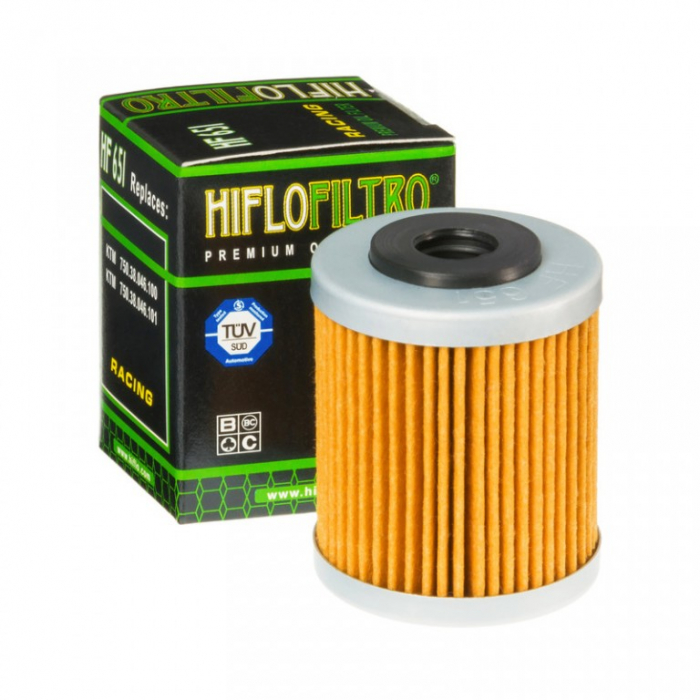 Filtru de ulei HIFLOFILTRO HF651 [1]