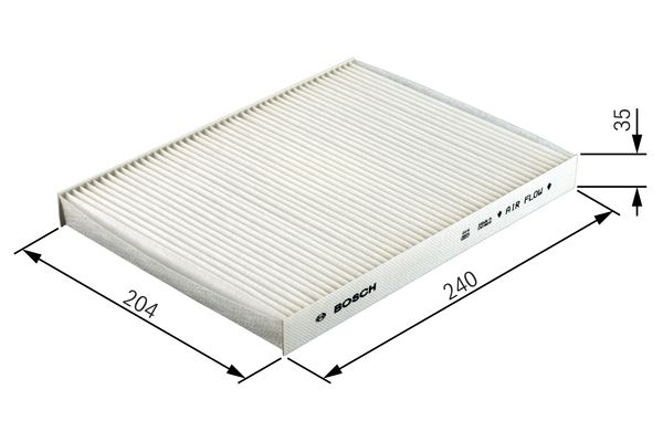 Filtru habitaclu BOSCH 1 987 432 004 [2]
