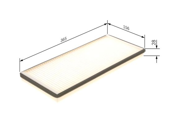 Filtru habitaclu BOSCH 1 987 432 043 [5]