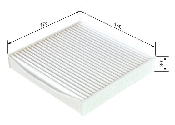 Filtru habitaclu BOSCH 1 987 432 173 [4]