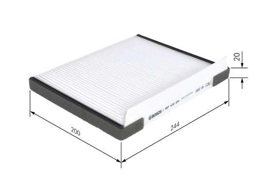 Filtru habitaclu BOSCH 1 987 432 204 [6]