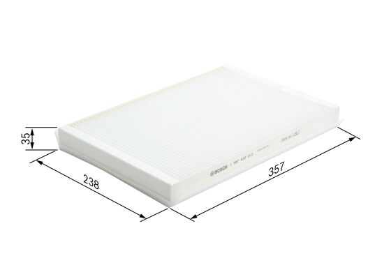 Filtru habitaclu BOSCH 1 987 432 213 [6]