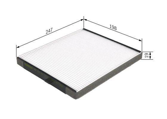 Filtru habitaclu BOSCH 1 987 432 241 [1]