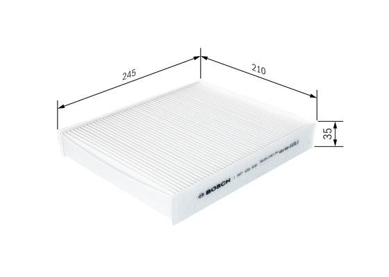 Filtru habitaclu BOSCH 1 987 432 539 [5]