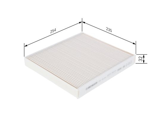Filtru habitaclu BOSCH 1 987 432 540 [2]