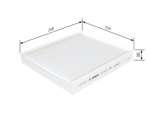 Filtru habitaclu BOSCH 1 987 435 002 [4]