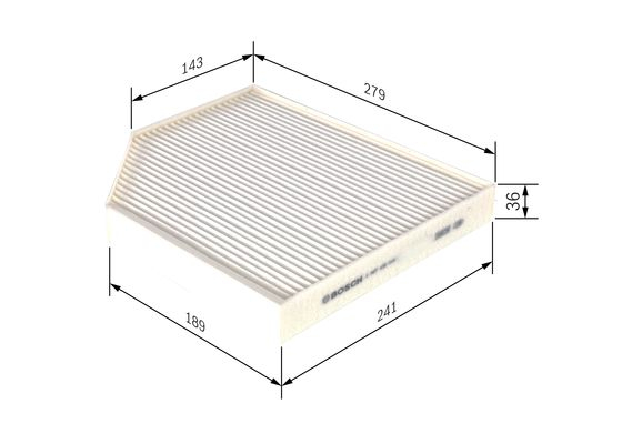 Filtru habitaclu BOSCH 1 987 435 016 [6]