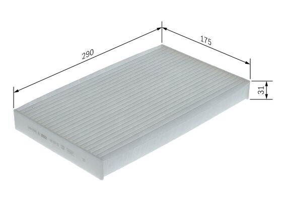 Filtru habitaclu BOSCH 1 987 435 132 [5]