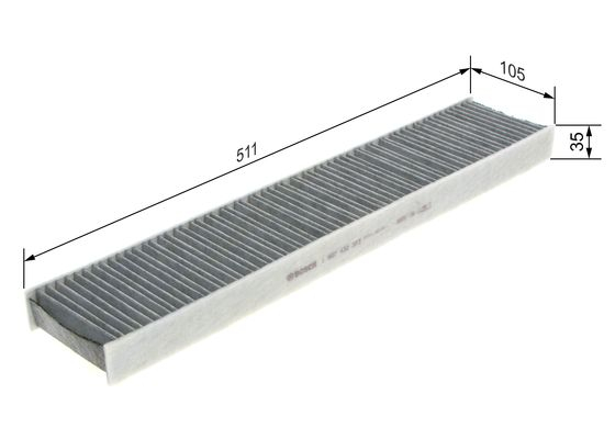 Filtru habitaclu C.A. BOSCH 1 987 432 373 [4]