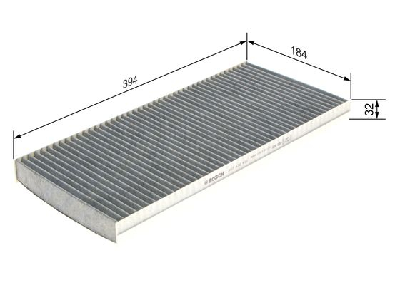 Filtru habitaclu C.A. BOSCH 1 987 432 410 [3]