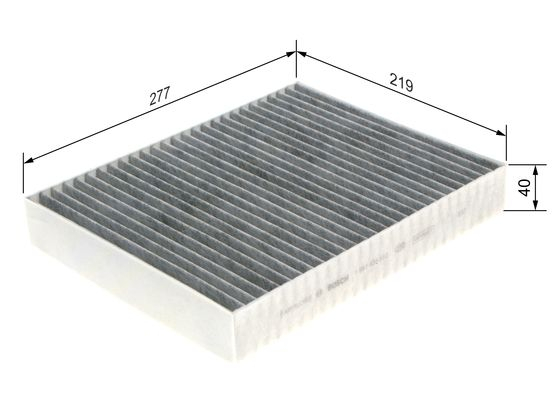 Filtru habitaclu C.A. BOSCH 1 987 435 512 [4]