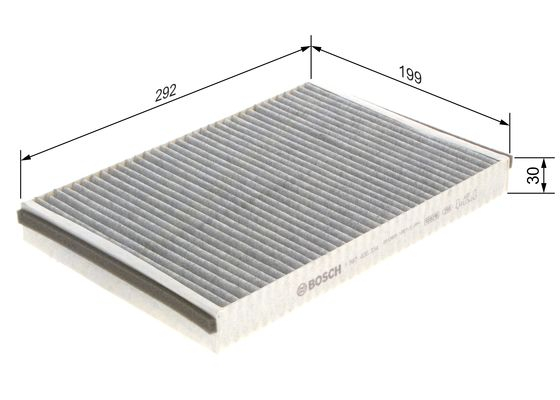 Filtru habitaclu C.A. BOSCH 1 987 435 514 [3]