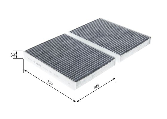 Filtru habitaclu C.A. BOSCH 1 987 435 578 [4]