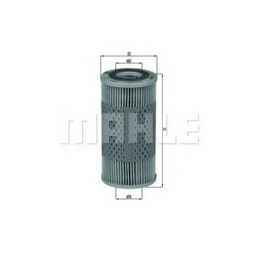 Filtru hidraulic, cutie de viteza automata MAHLE ORIGINAL OX 17D [1]