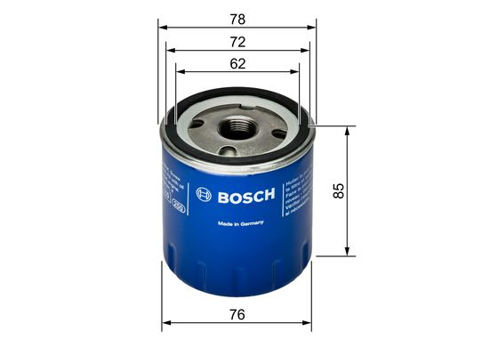 Filtru ulei BOSCH 0 451 103 261 [1]