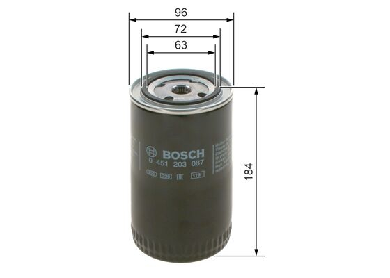 Filtru ulei BOSCH 0 451 203 087 [4]