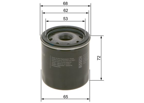 Filtru ulei BOSCH 0 986 452 028 [4]
