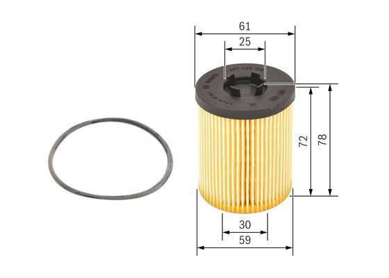 Filtru ulei BOSCH 1 457 429 178 [3]
