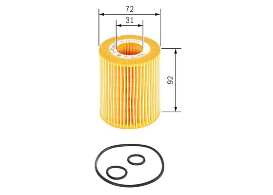 Filtru ulei BOSCH 1 457 429 199 [1]
