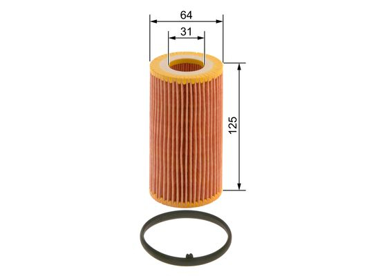 Filtru ulei BOSCH 1 457 429 243 [2]