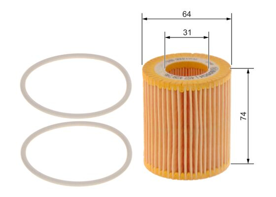 Filtru ulei BOSCH 1 457 429 248 [2]