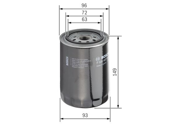 Filtru ulei BOSCH F 026 407 004 [5]