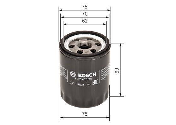 Filtru ulei BOSCH F 026 407 027 [3]