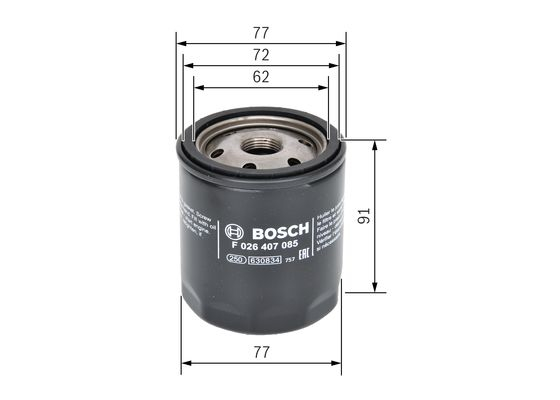 Filtru ulei BOSCH F 026 407 085 [2]