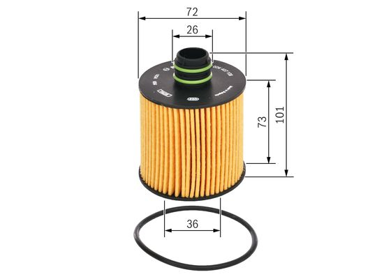 Filtru ulei BOSCH F 026 407 108 [2]
