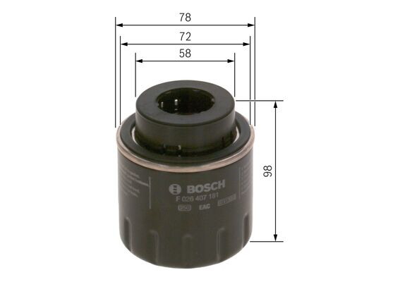 Filtru ulei BOSCH F 026 407 181 [5]