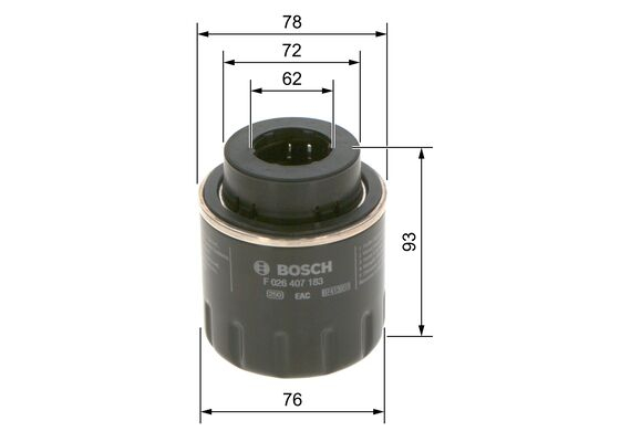 Filtru ulei BOSCH F 026 407 183 [5]