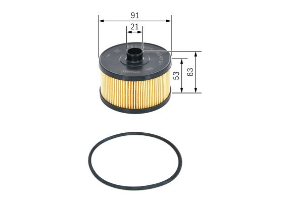 Filtru ulei BOSCH F 026 407 231 [2]