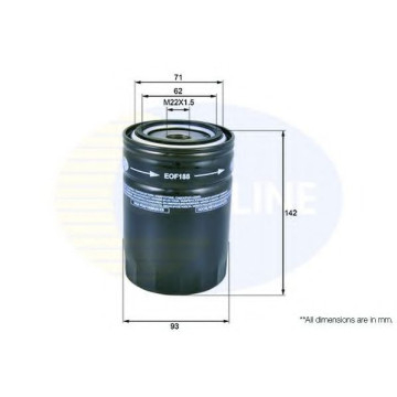 Filtru ulei COMLINE EOF188 [1]