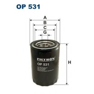Filtru ulei FILTRON OP531 [1]