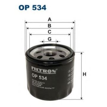 Filtru ulei FILTRON OP534 [1]
