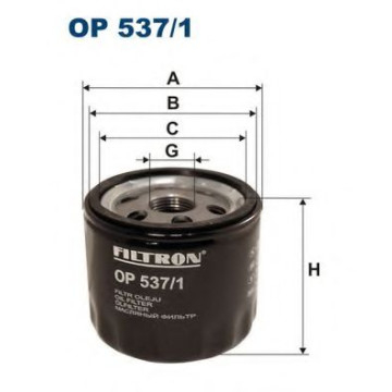 Filtru ulei FILTRON OP537/1 [1]